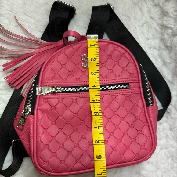 NWOT Steve Madden  Pink Quilted Women's Backpack - Picture 13 of 14